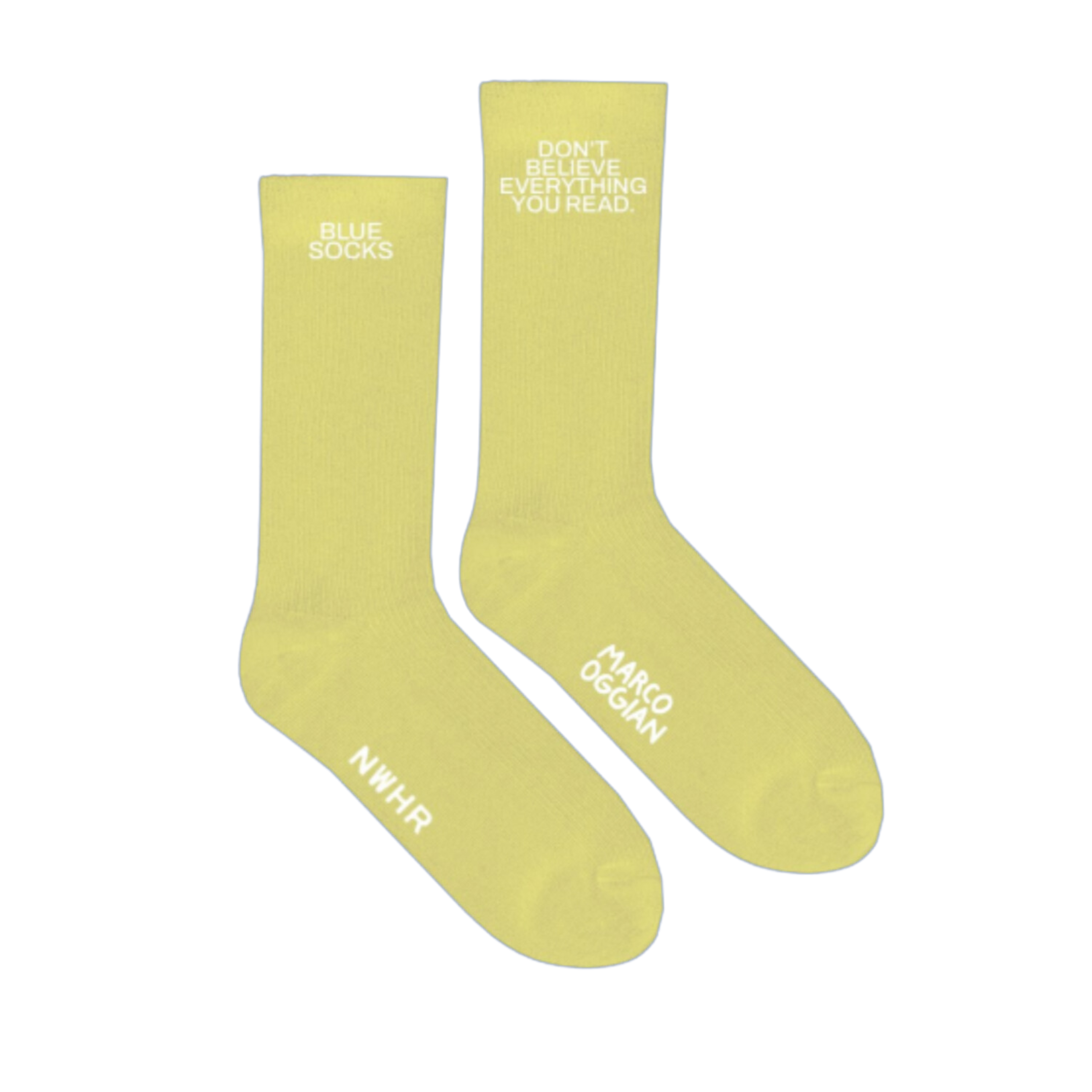 Don't Belive Gelbe Socken