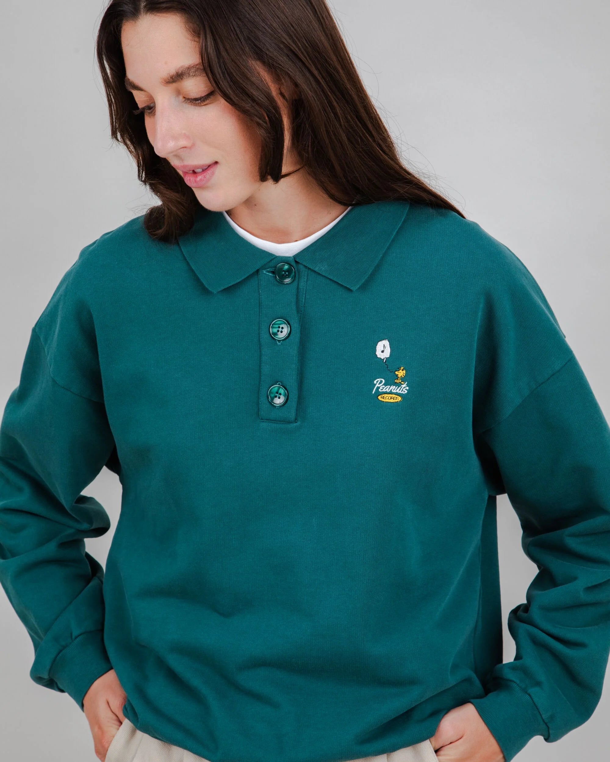 Peanuts Records Polo Sweatshirts