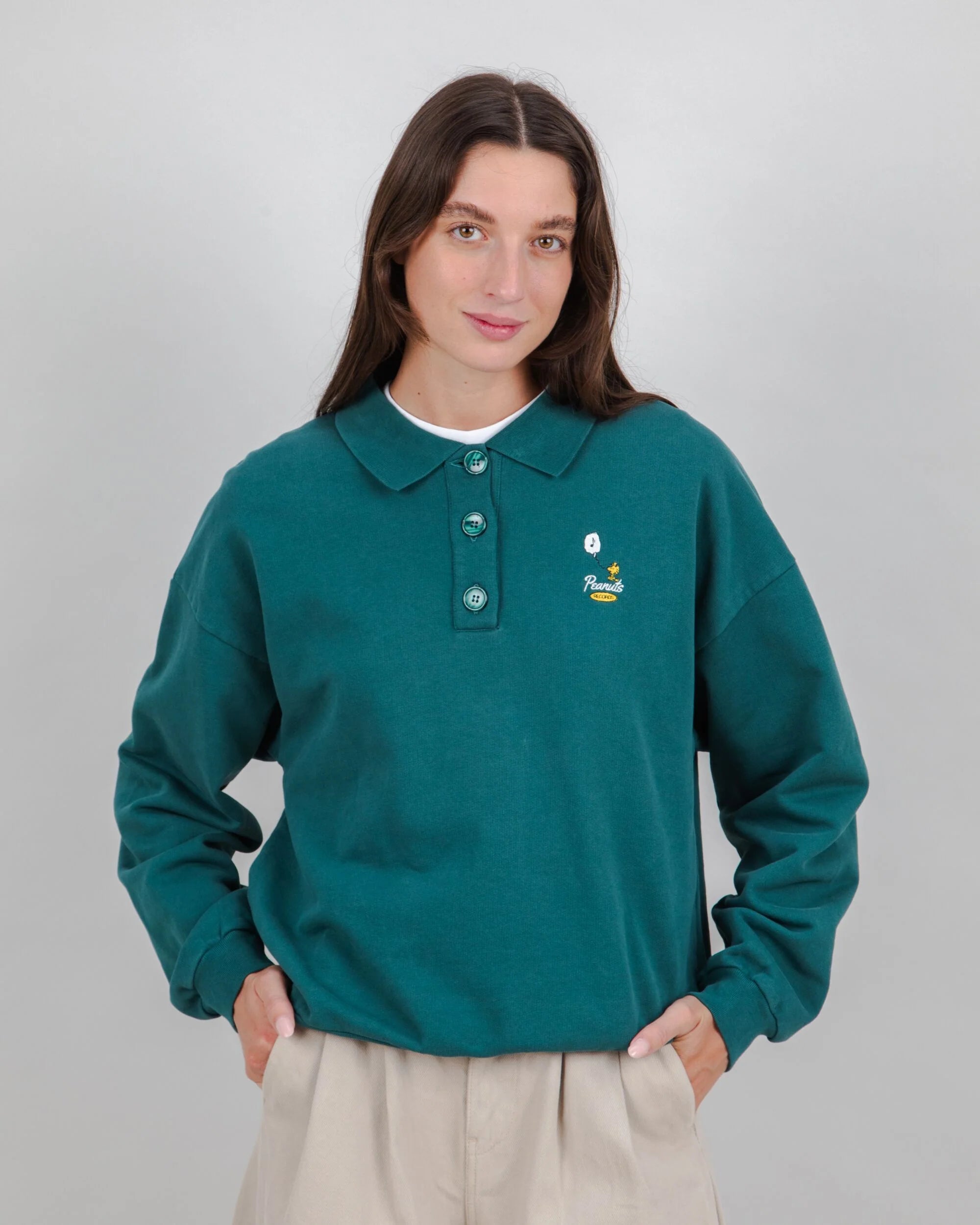 Peanuts Records Polo Sweatshirts