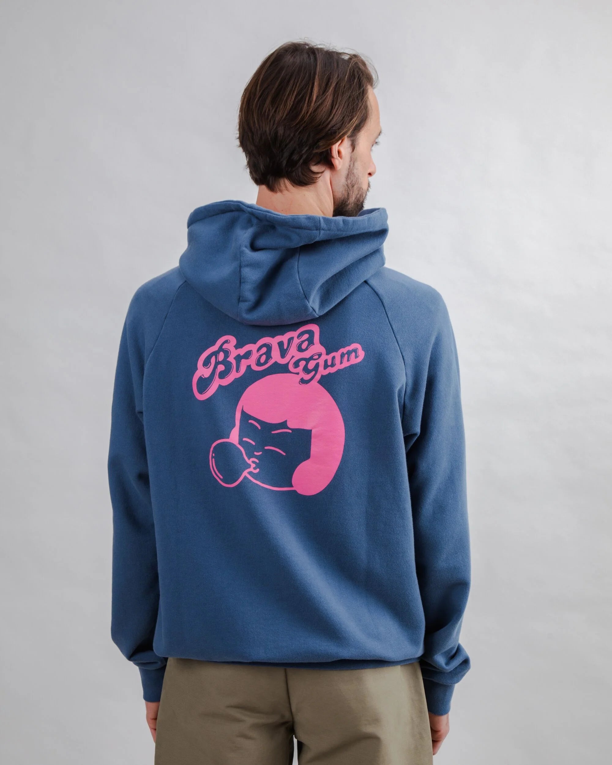 Brava Gum Hoodie Indigo