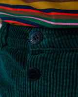Corduroy Mini Skirt Green