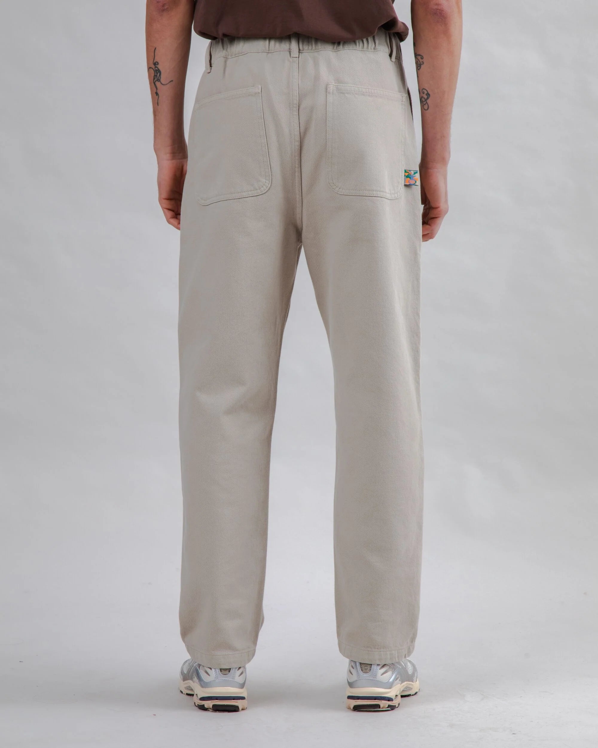Loose Relaxed Pants Beige