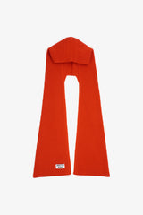 The Recycled Bottle Hooded Scarf - Sunkissed Coral - AW25