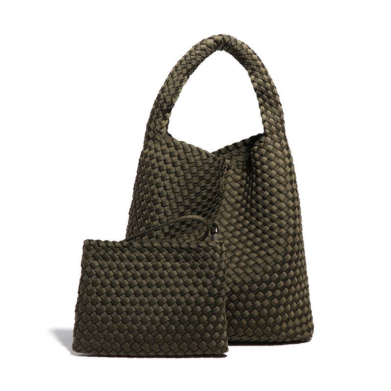 Umhängetasche aus Neoprenstoff