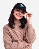 Cap Six Panel Flower