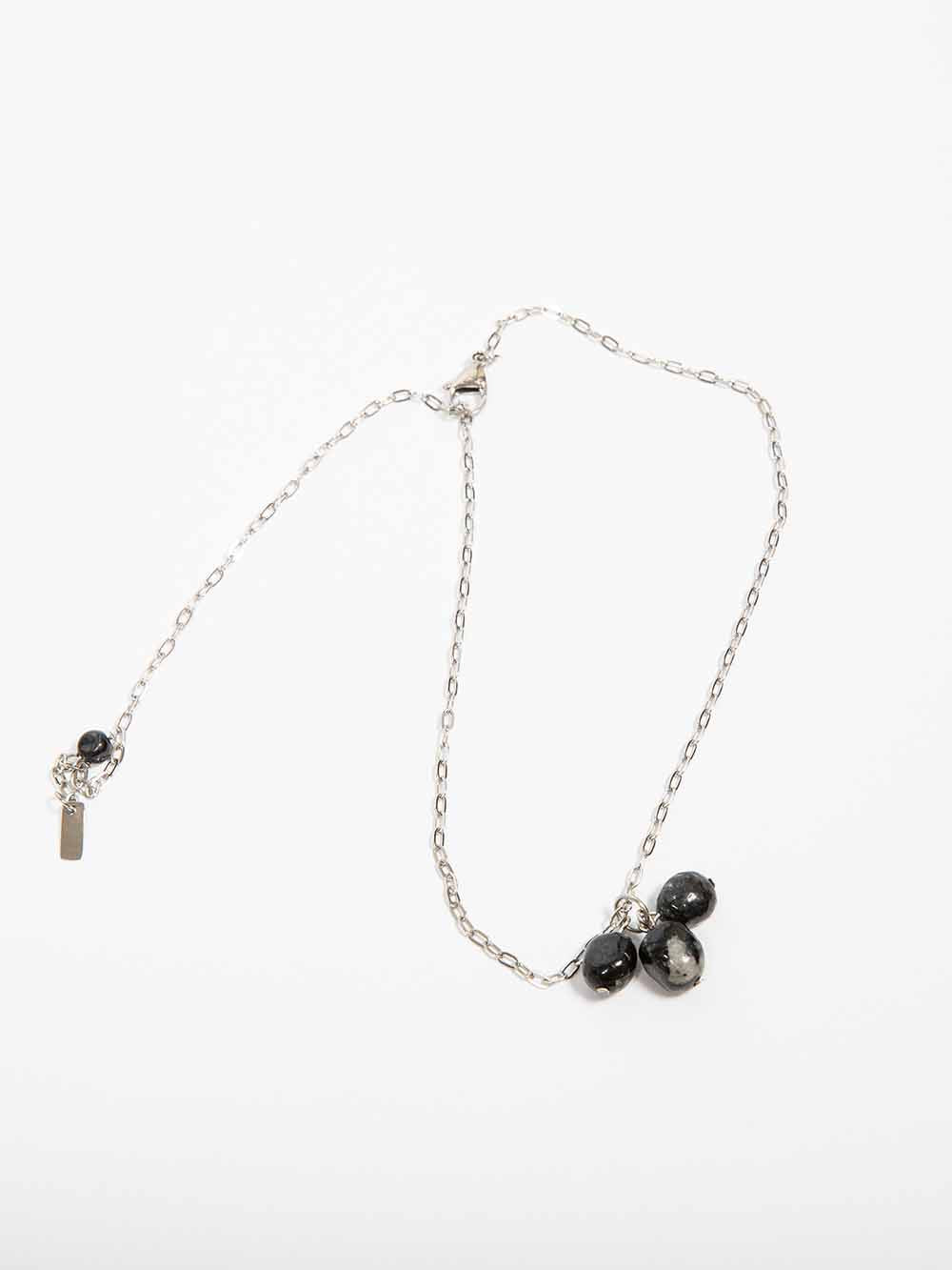 Schwarzer Turmalin Halskette