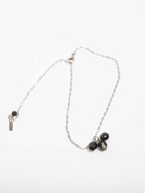 Schwarzer Turmalin Halskette