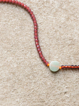 Aventurin Halskette - Neon-Orange | Violett | Mint