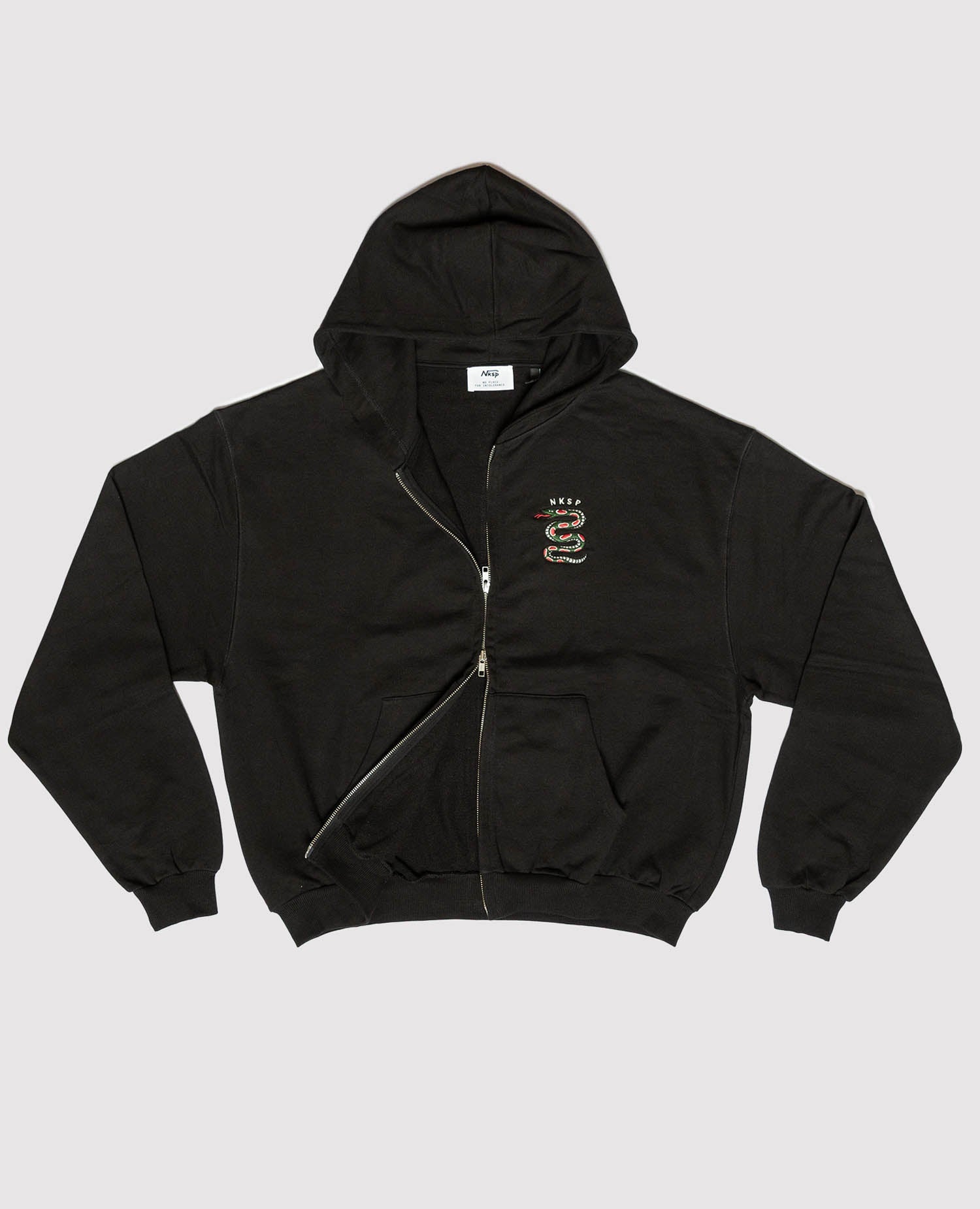 Snake Zip-Up Hoodie