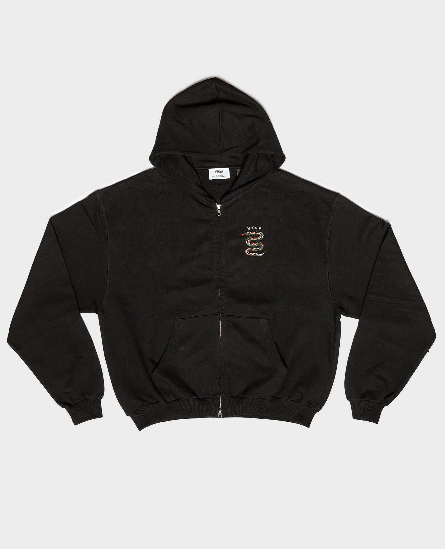 Snake Zip-Up Hoodie