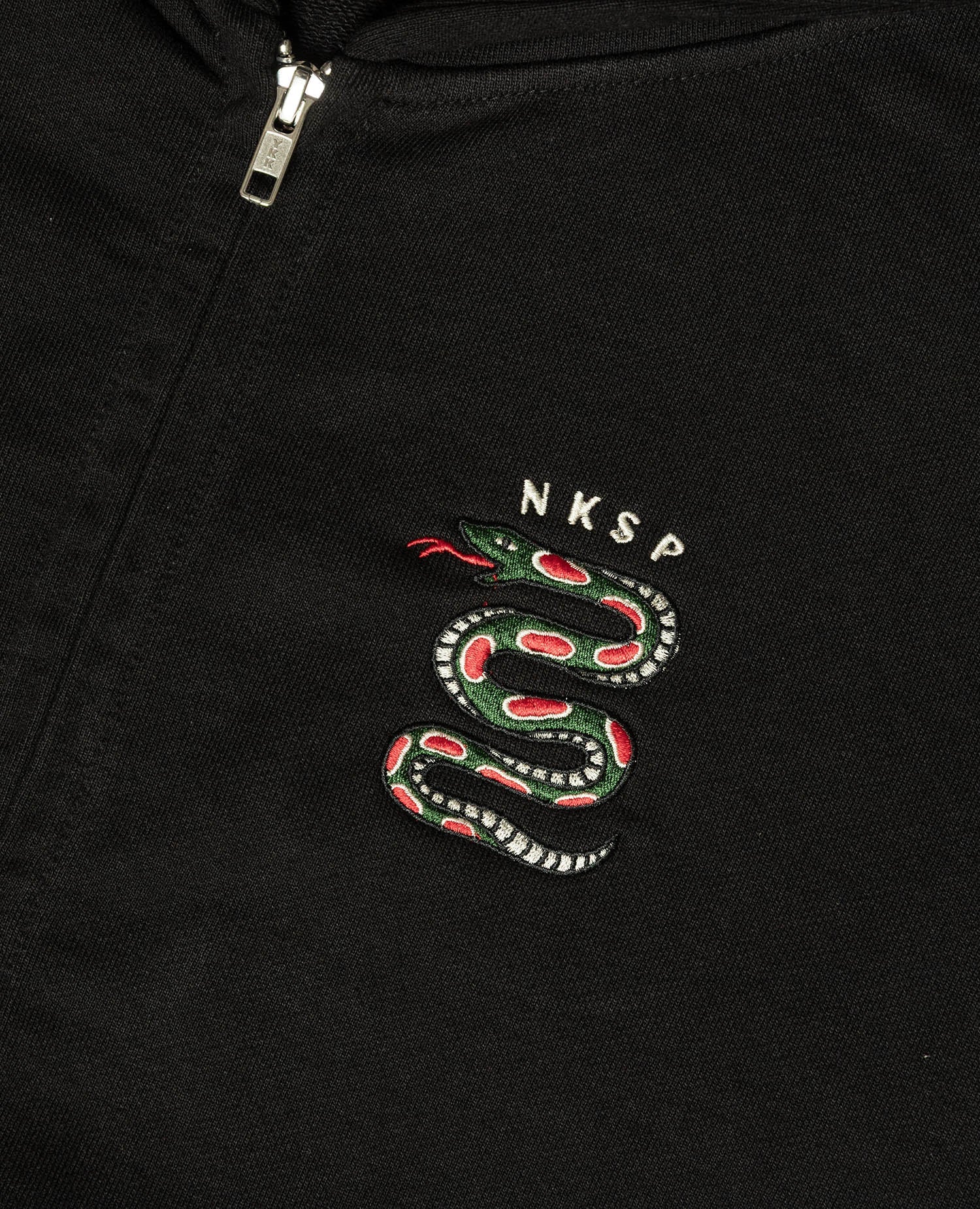 Snake Zip-Up Hoodie