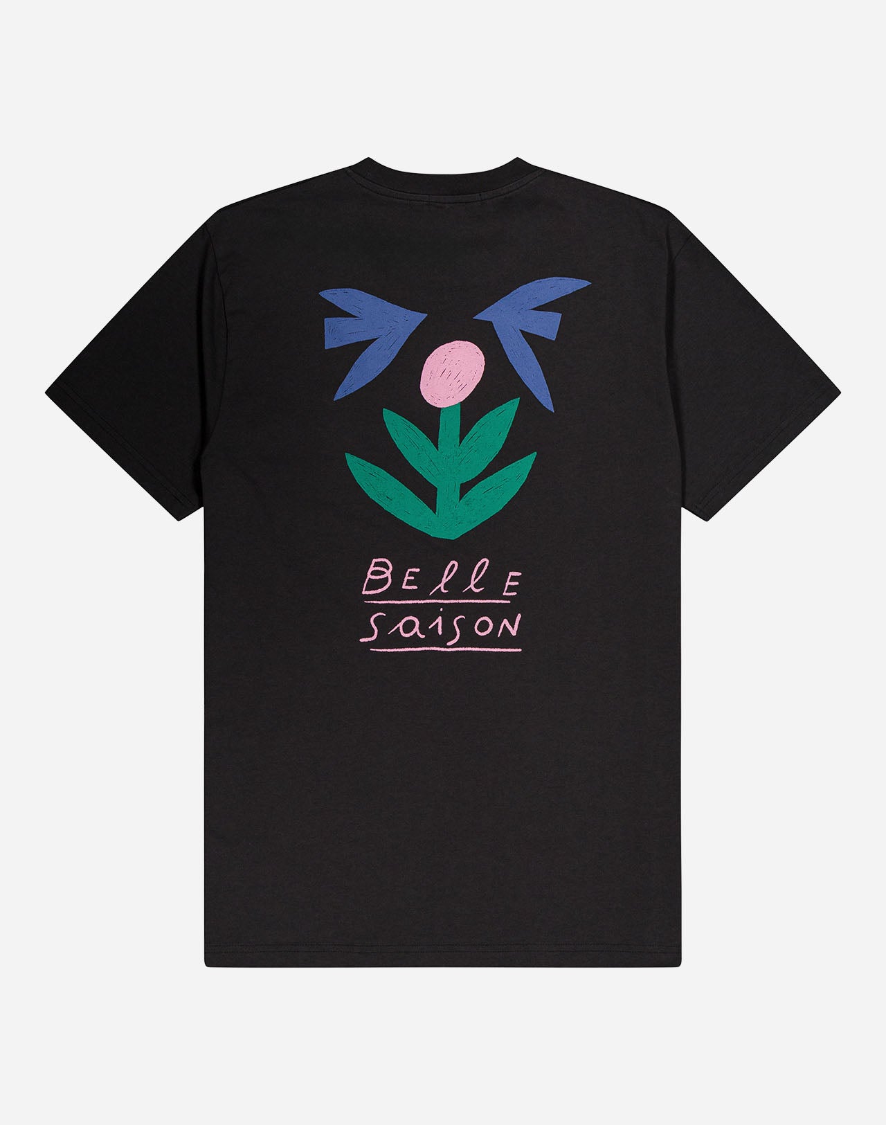 T-Shirt Belle Saison Carbon Black