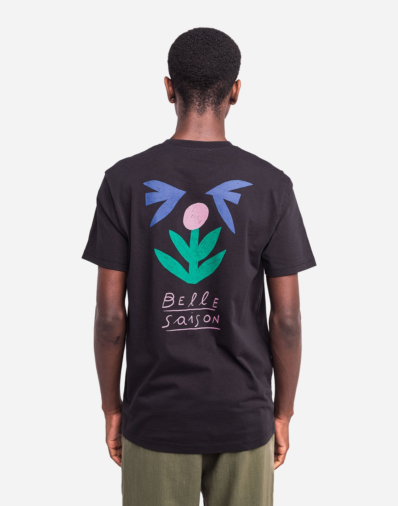 T-Shirt Belle Saison Carbon Black