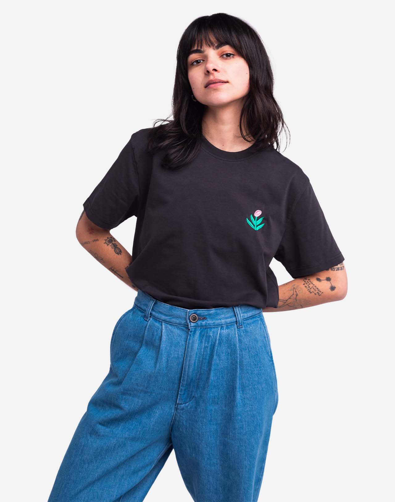 T-Shirt Belle Saison Carbon Black