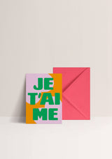 Card - Je t‘aime