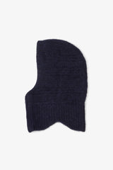 The Alpaca Balaclava with Zip - Deep Sea Navy - AW25