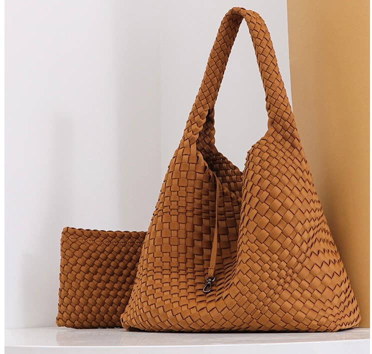 Umhängetasche aus Neoprenstoff