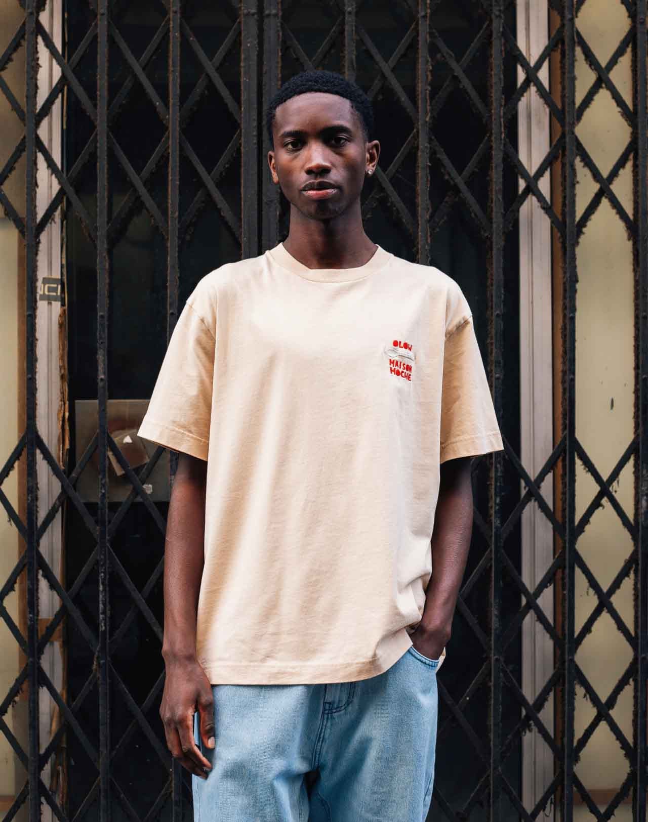 T-Shirt Bonjour Cream