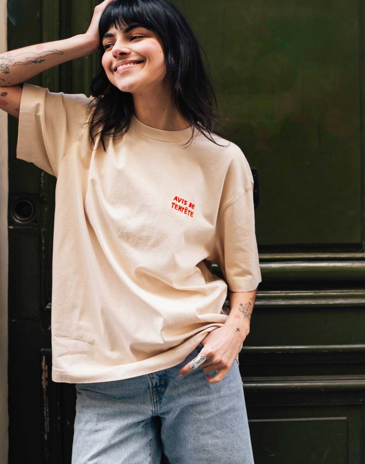 T-Shirt Tempete Cream