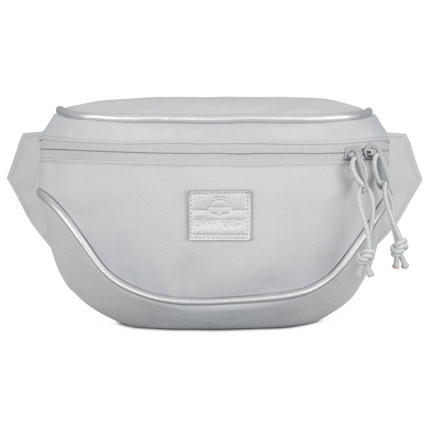 Silber graue Gürteltasche für Damen & Herren. ALT #farbe_grau