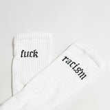 Fuck Racism Socks