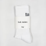Fuck Racism Socks