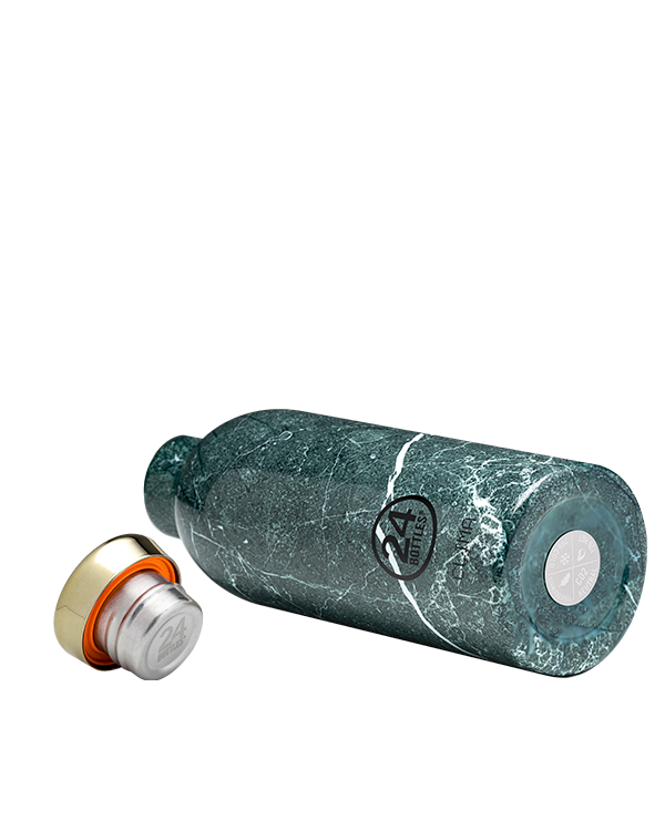 Clima Bottle Green Marble, 500ml