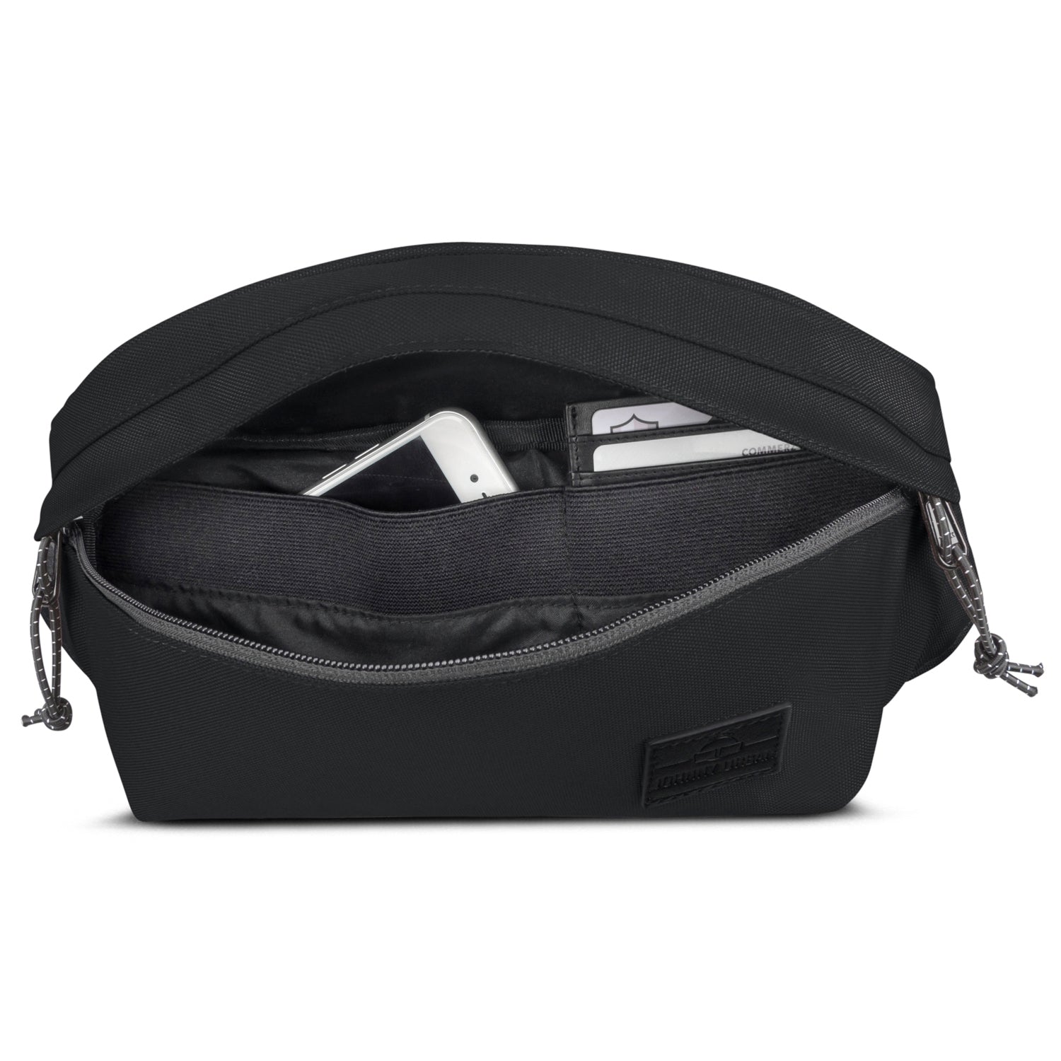 Große Hip Bag für Damen & Herren. ALT #farbe_schwarz