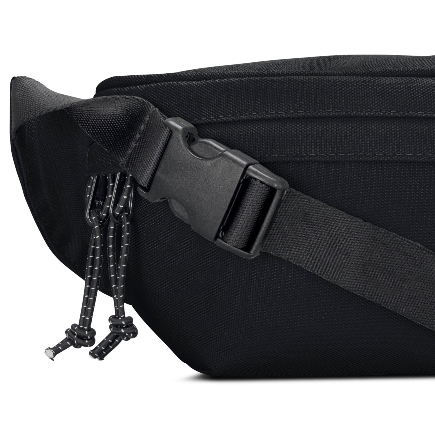 Nachhaltige Hip Bag aus recyceltem PET & Wasserfest. ALT #farbe_schwarz