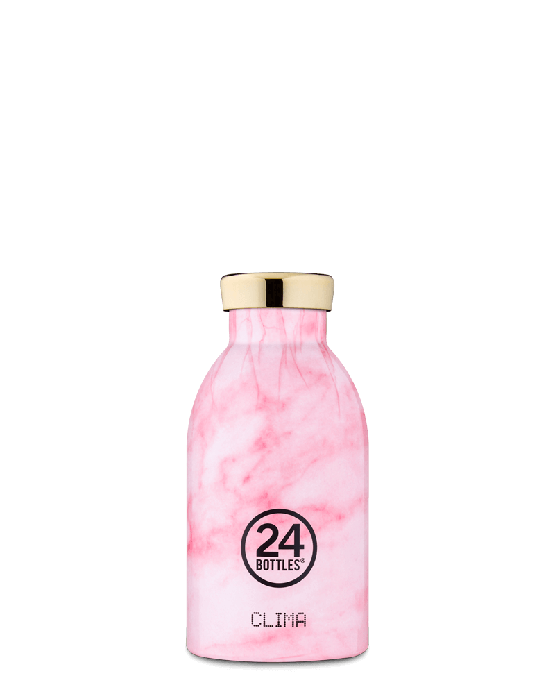 Clima Bottle Pink Marble, 330ml