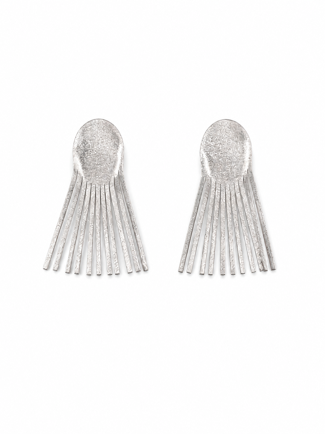 Sunbeams Earrings Silver