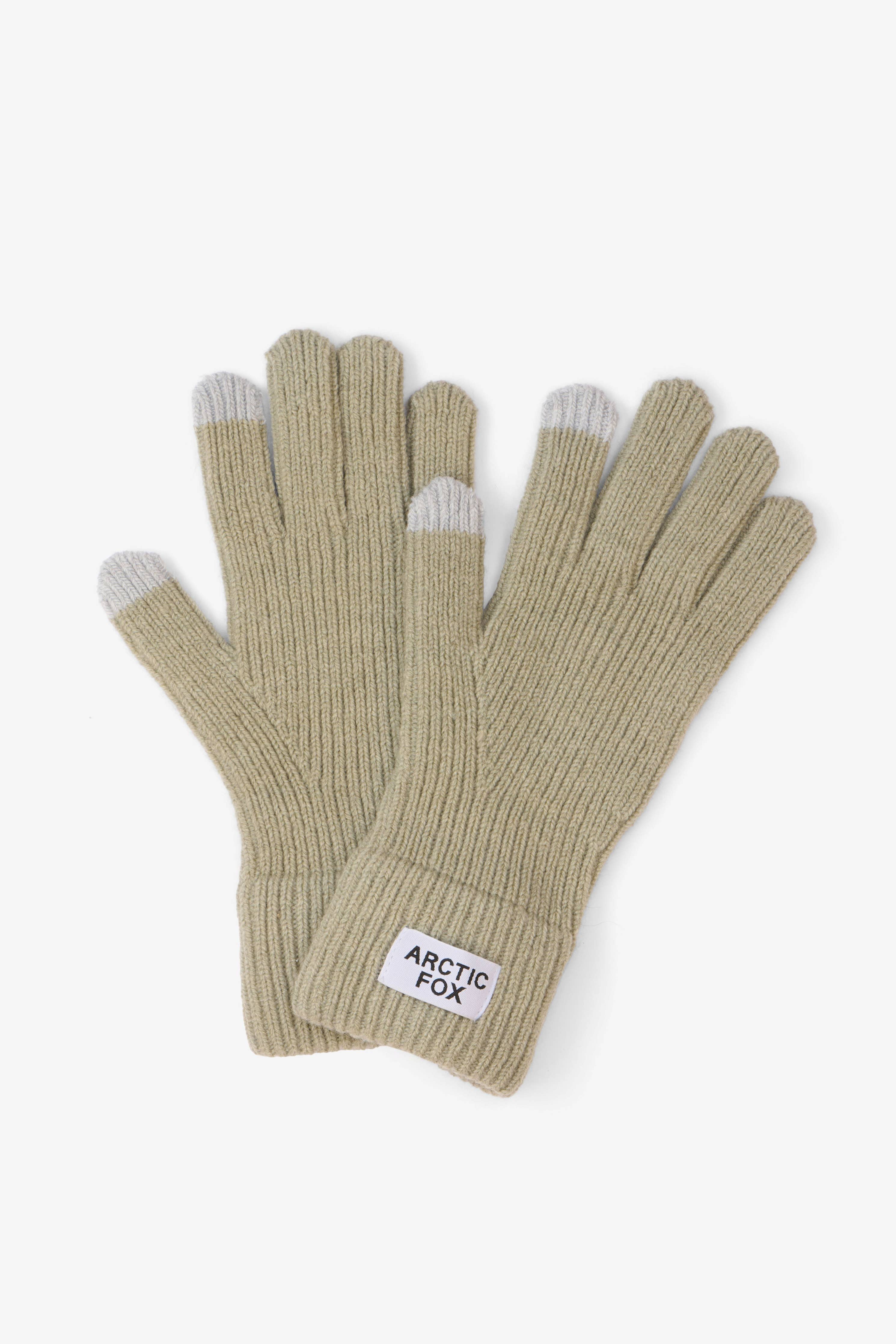 Recycled Bottle Gloves - Arctic Grey - AW25