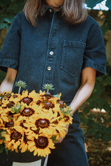 CARVI SHIRT Black Denim