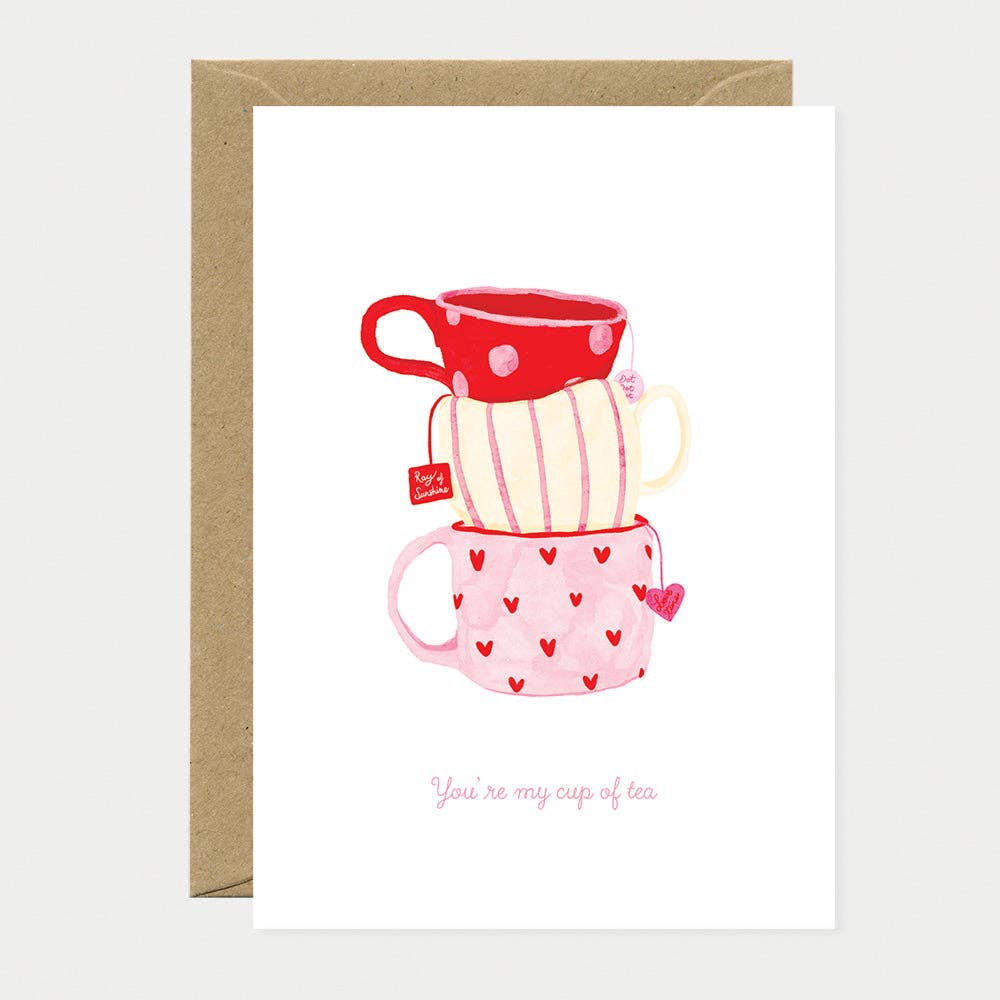 Cup of tea - Greeting card