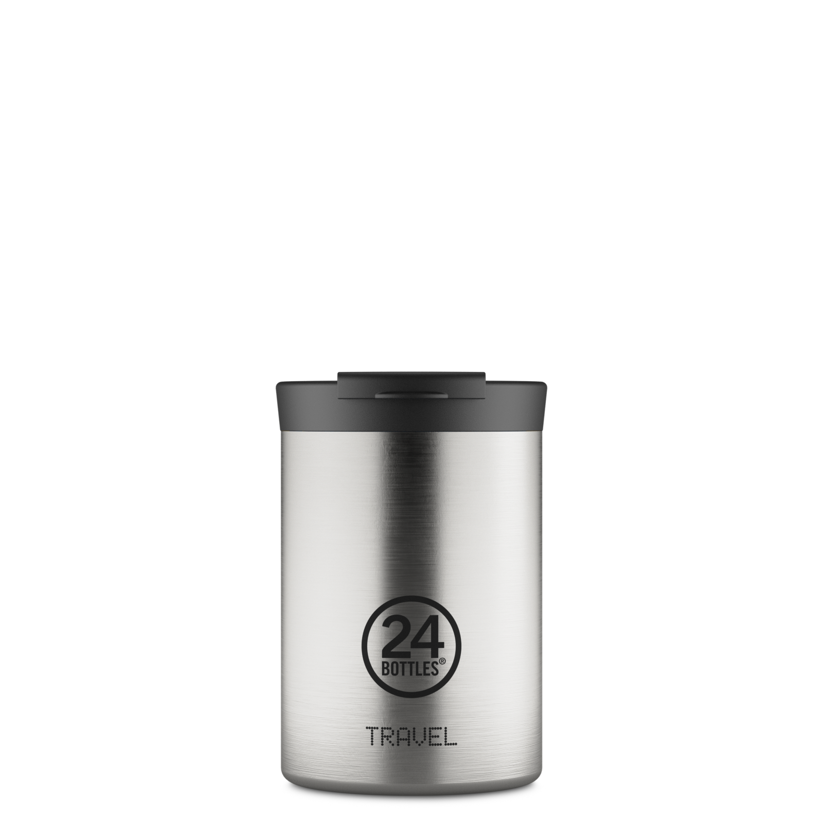 Travel Tumbler | Brushed Steel - 350 ml