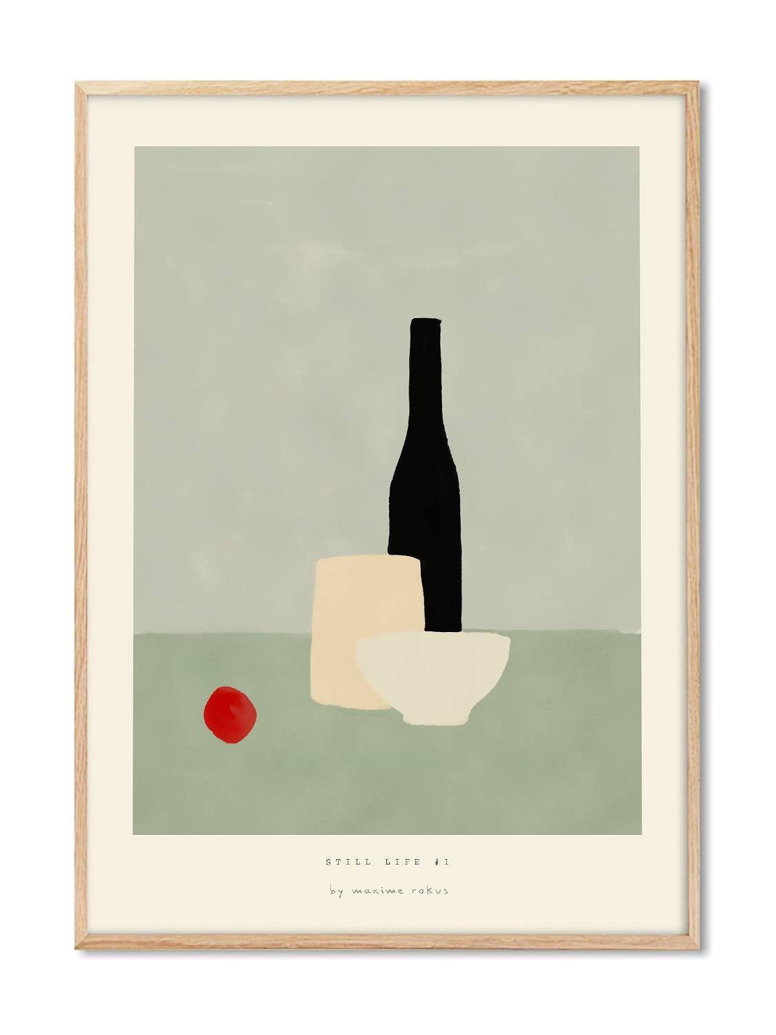 Maxime - More wine plz #3 - Poster - Print