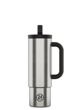 Straw Cup | Brushed Steel - 800 ml