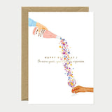 Wine years - Greeting card
