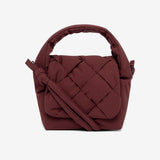 Ani Mini Bag Braided Burgundy