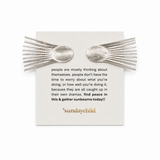 Sunbeams Earrings Silver
