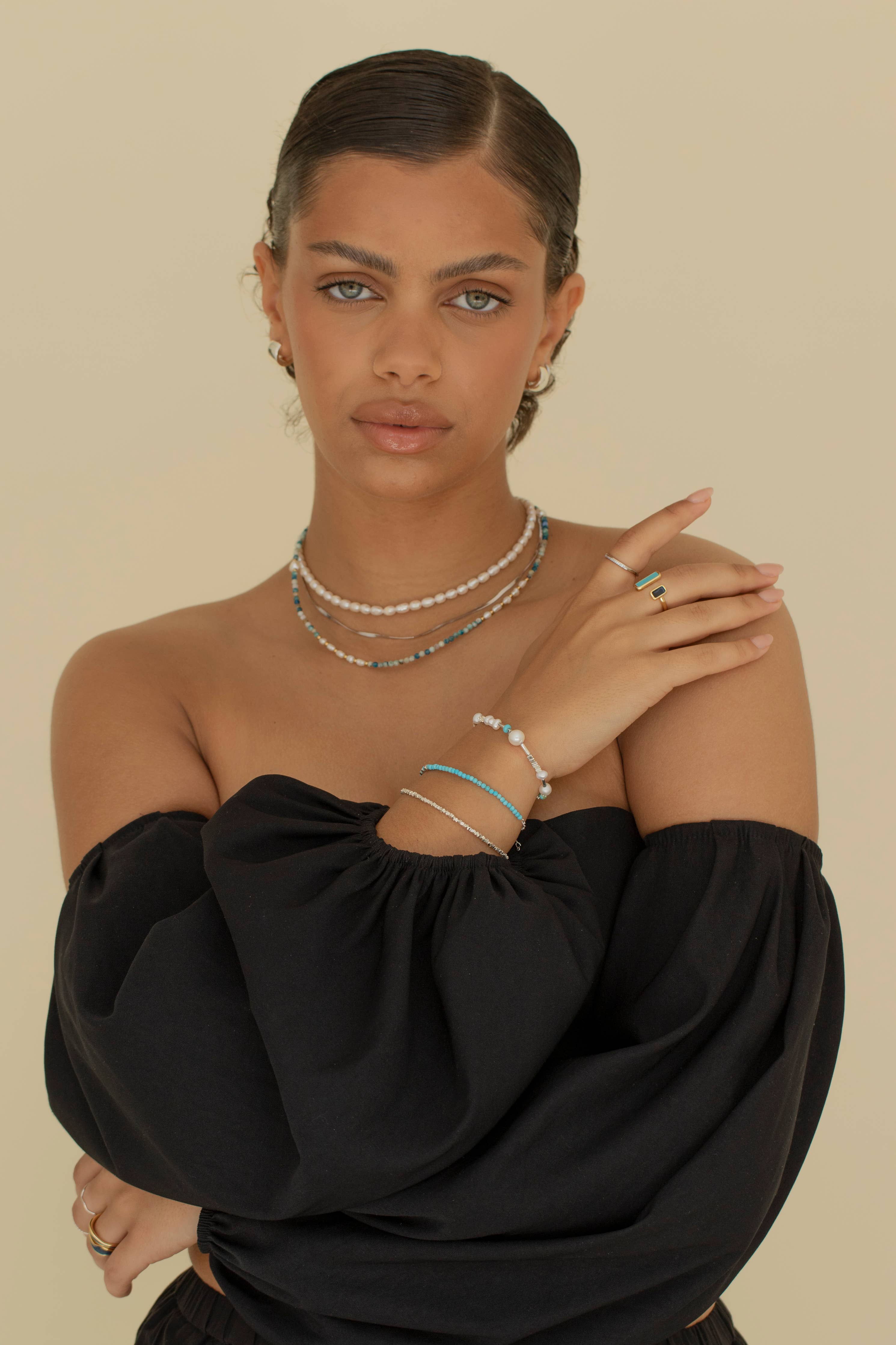 SERENA - Zartes Armband aus massivem Silber