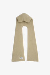 The Recycled Bottle Hooded Scarf - Arctic Grey - AW25
