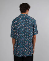 Lobster Aloha Shirt Blau