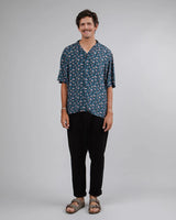 Lobster Aloha Shirt Blau