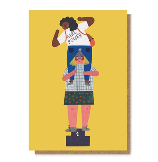 GIRL POWER card