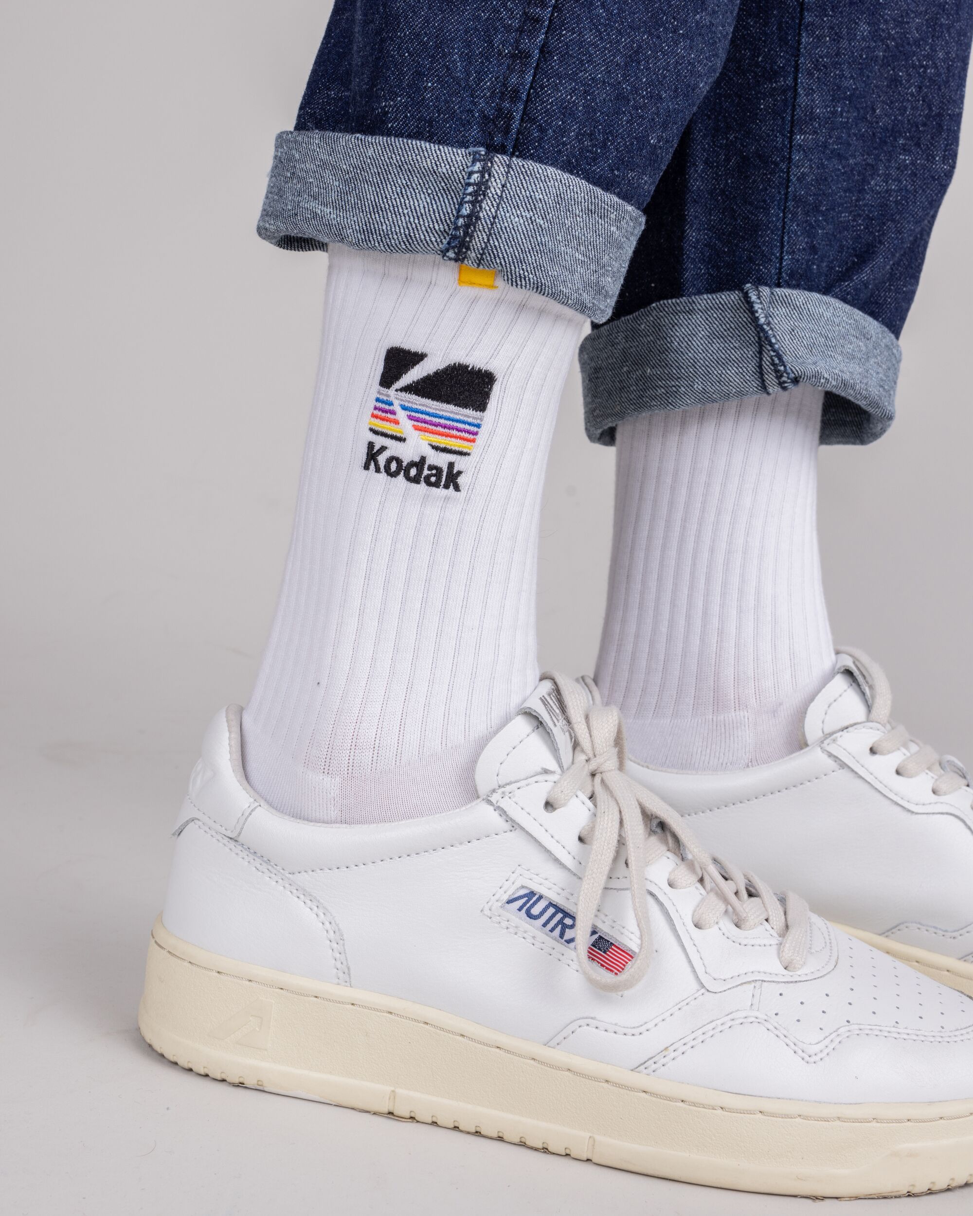 Kodak Socken Weiss