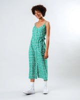 Sunset Strap Dress Green
