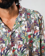 Helios Aloha Shirt Ecru