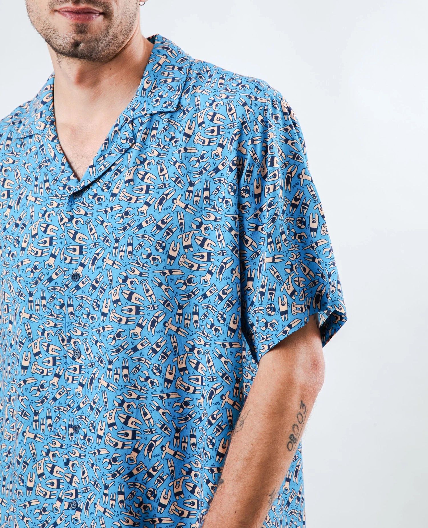 Just Swim Aloha Shirt