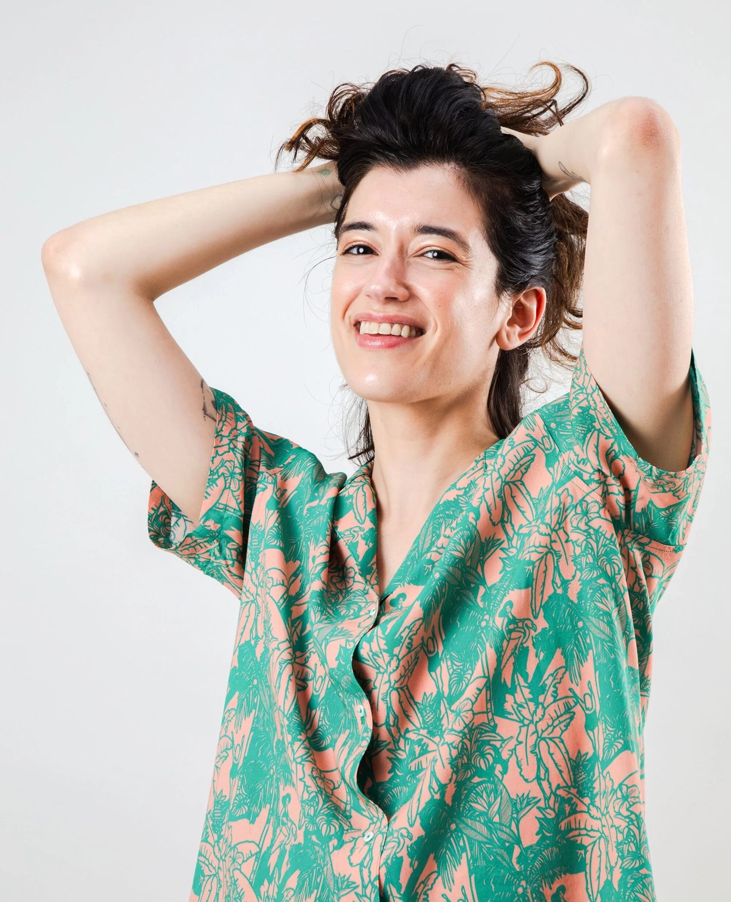 Helios Aloha Blouse Pink